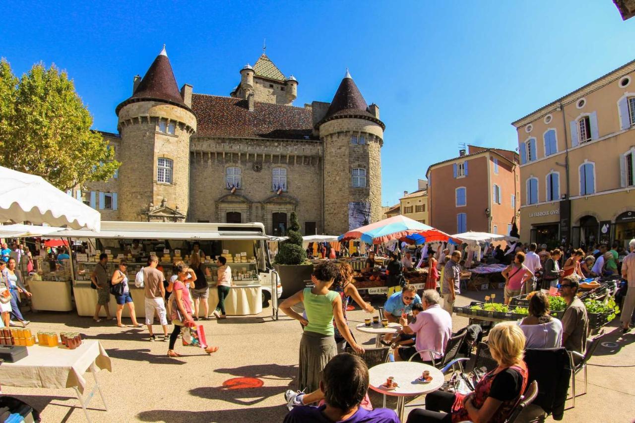 2 Pieces "Le Brin De Soleil" Gites Appart 'Hotel L'Echappee Belle D'Aubenas Logement 1 Sur 3 Exterior photo